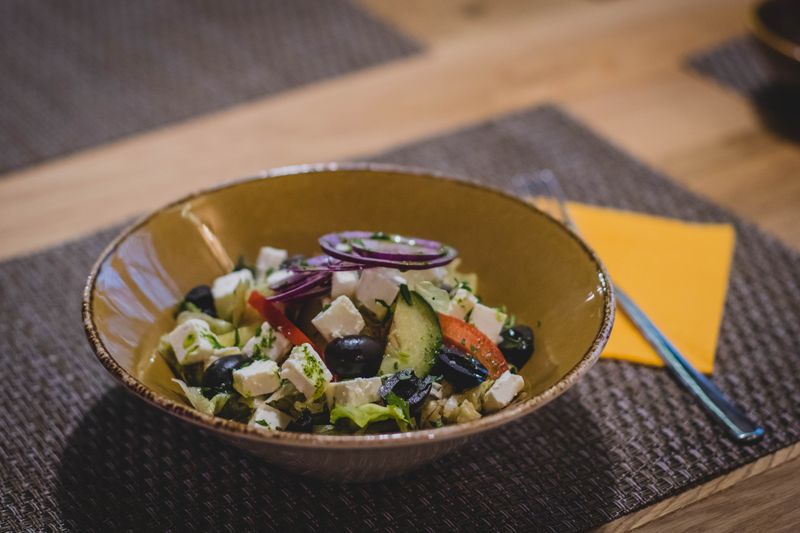 Chopt Kale Caesar Salad with parmesan and croutons
