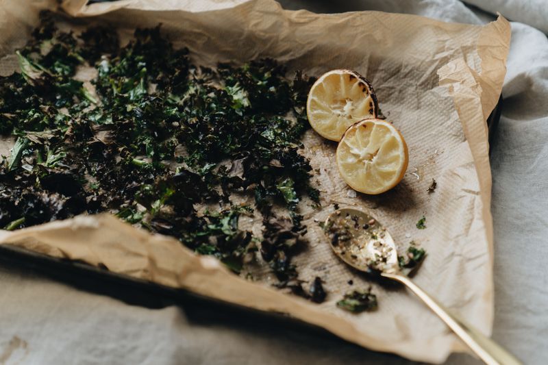 Roasted vegetable cup with herbs