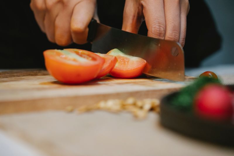 Chopt restaurant kitchen team preparing fresh ingredients